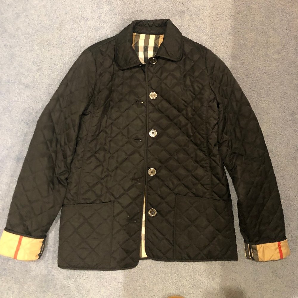 Big Girls 14 Burberry Quilted Jacket